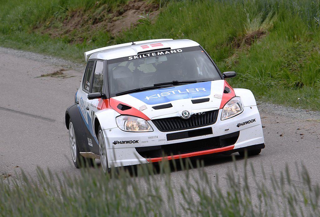 Da generatorfejlen var rettet, kom der mere ro i kabinen og fart i den rappe Skoda Fabia S2000, som sluttede på en femteplads i 4WD-klassen
(Foto: MD, specialpress@gmail.com - autoMOTIV)